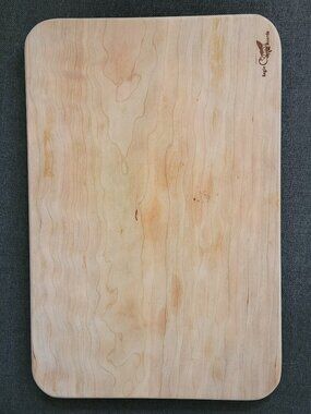 Non-Toxic Cutting Board Serving board in Cherry Wood Chemical free LIGHTLY USED